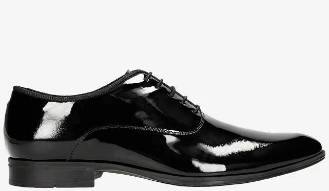 Elegantní šněrovací boty - black