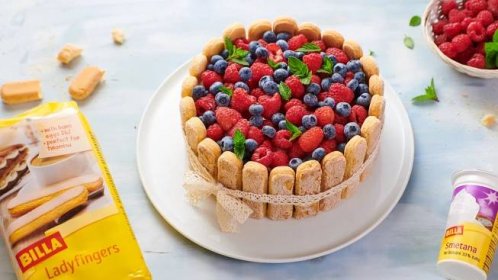 Snadný nepečený narozeninový dort - BILLA Gusto Academy