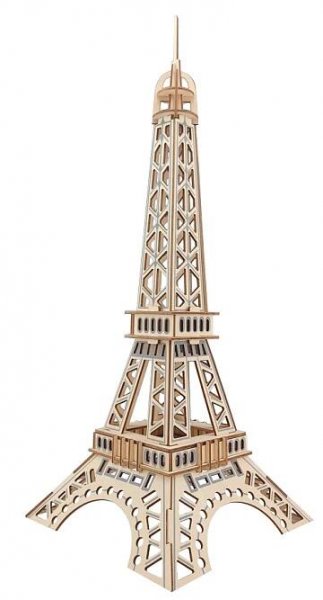 Woodcraft Dřevěné 3D puzzle Eiffelova věž