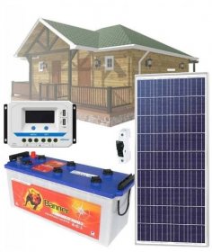 Solární systém 175Wp pro bezpečnostní kamery