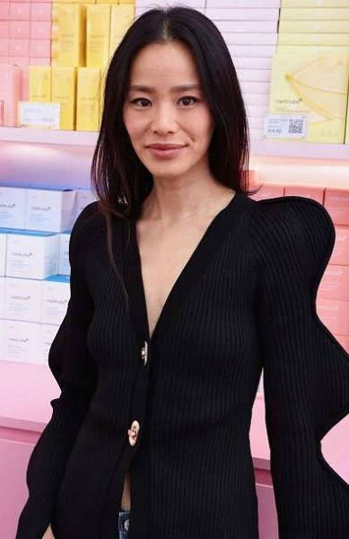 Jamie Chung attends the VIP Preview Of The medicube Glowland Pop Up