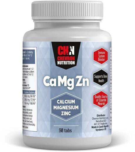 Chevron Nutrition Vápník - Hořčík - zinek 90 tablet