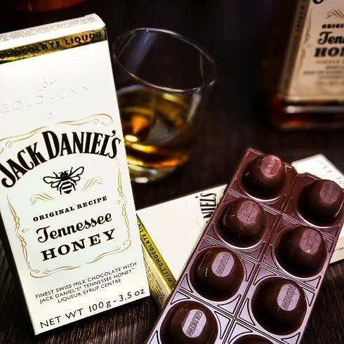 Luxusní čokoláda Goldkenn s náplní Jack Daniel´s Honey 100g