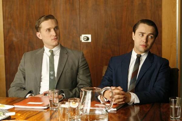 Šílenci z Manhattanu - Prodloužený víkend - Z filmu - Aaron Staton, Vincent Kartheiser