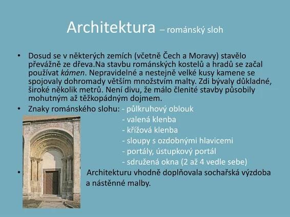 PPT - Románský sloh PowerPoint Presentation, free download - ID:5314019