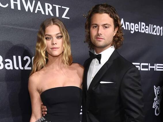 Nina Agdal and Jack Brinkley-Cook attendthe 2018 Angel Ball