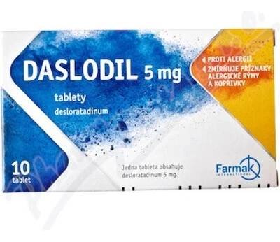 DASLODIL 5MG TBL NOB 10