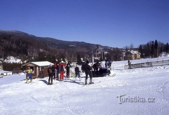 Ski areál Lipová Lázně - Lázeňský vrch