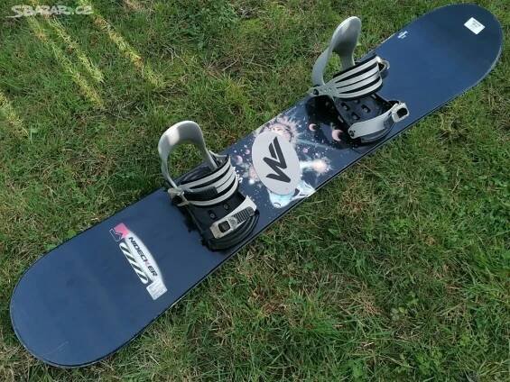 Prodám snowboard značky Nidecker. Velikost 152cm. - Králův Dvůr, Počaply - Bazar