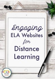 Engaging ELA Websites for Distance Learning