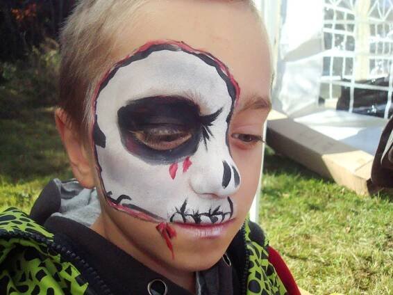 Malování dětí Opava, na obličej, na tělo, tetování, facepainting, bodypainting, Opava, Ostrava