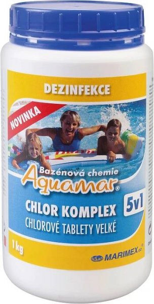 MARIMEX Chlorové tablety CHLOR KOMPLEX 5v1 1,6 kg