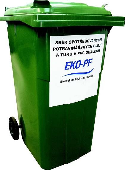 Sběr potravinářských olejů a tuků - Horní Třešňovec