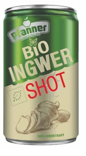 PFANNER Ginger shot BIO 150 ml