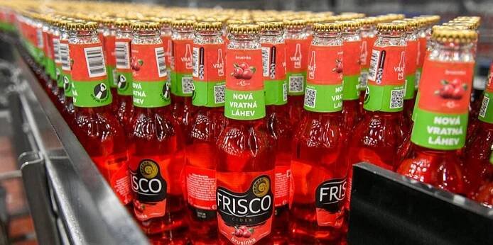 Frisco se bude nově prodávat v zálohovaných lahvích