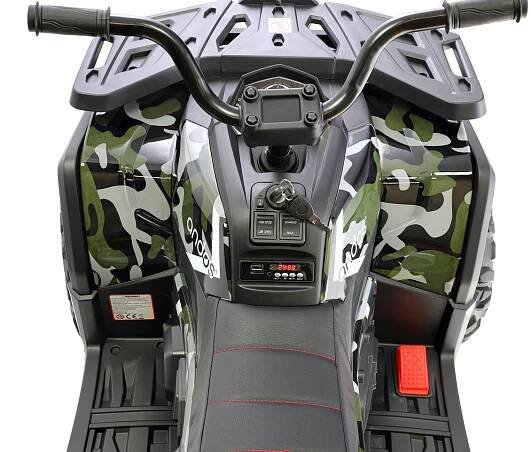 Dětská elektrická čtyřkolka andos X-MAX 607 24V/400W Camo | andos.cz 