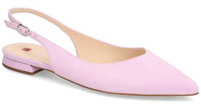 Högl-Veloursleder-Slingpumps