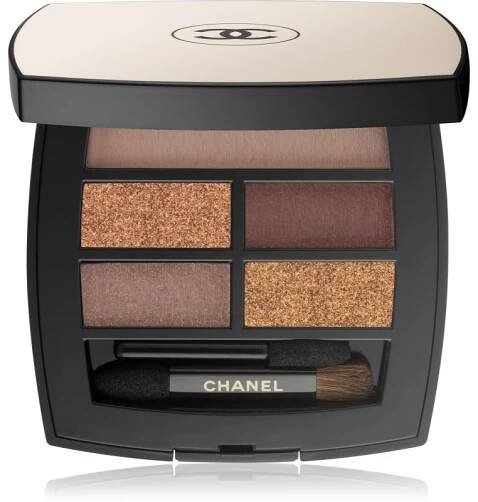 Chanel paletka očních stínů Healthy Glow Natural Eyeshadow Palette Deep 4,5 g