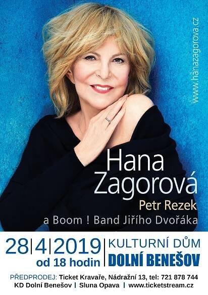 Hana Zagorová - Kulturní dům Dolní Benešov