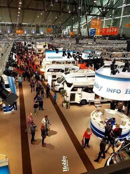 URAGAN in Messe Stuttgart CMT - Uragan