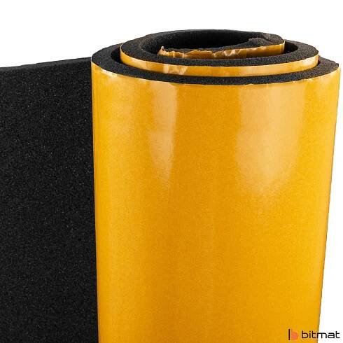 M10s ODHLUČŇOVACÍ PAMĚŤOVÁ PĚNA 10 mm AKUSTICKÁ na palubní desku Výrobce dílů Bitmat