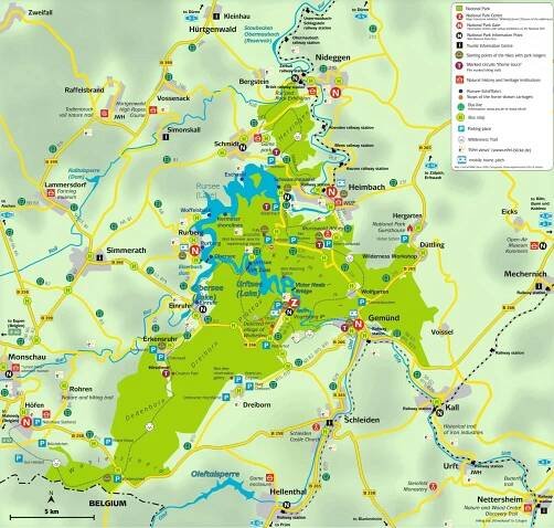 Starting and meeting points | Eifel National Park
