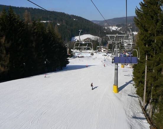 Ski areál Tanvaldský Špičák, lyžování Liberec - Hotel-Pension.cz
