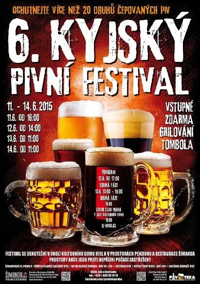 Kyjský pivní festival - Život na Praze 14Život na Praze 14