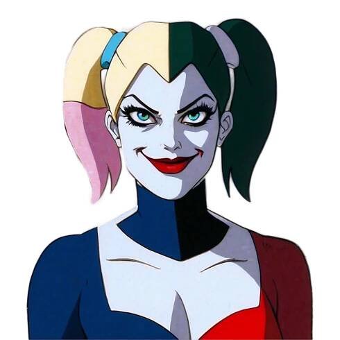 Harley Quinn Animated Series Original Png 05212024 PNG