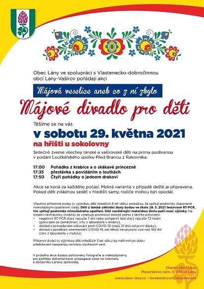 Májové divadlo pro děti 2021 - Obec Lány