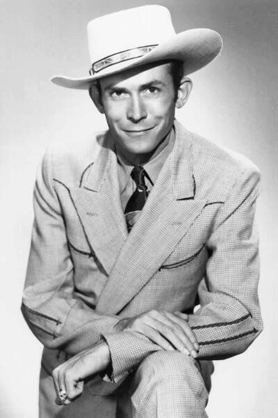 Country singer Hank Williams poses for a portrait circa 1948 in Nashville Tennessee