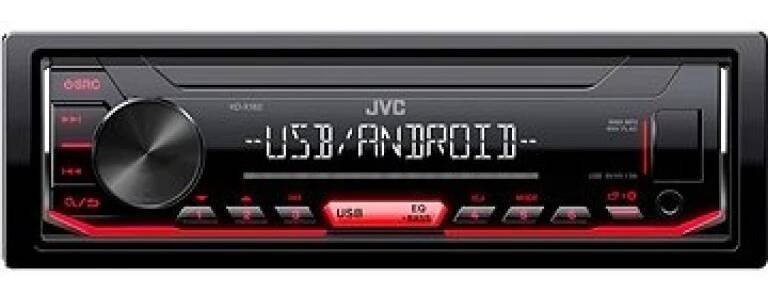 Autorádio JVC KD-X162 černé
