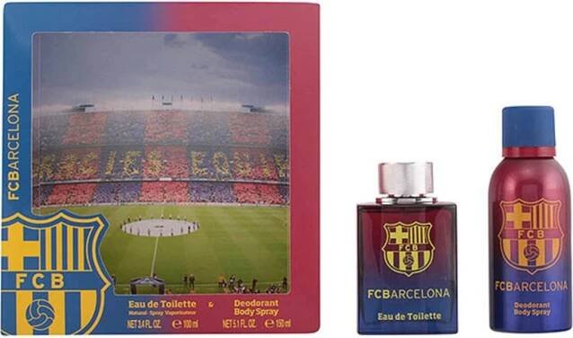 EP Line FC Barcelona EDT 100 ml + deospray 150 ml dárková sada