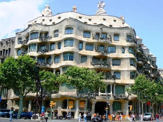 Katalánsko A Barcelona Bus Španělsko