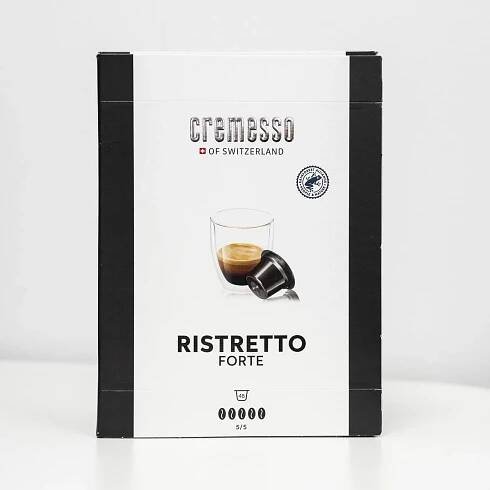 Obrázek KAPSLE Cremesso Ristretto Forte 48 ks
