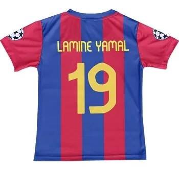 Numberoplus Dětský fotbalový dres tričko FC Barcelona - Lamine Yama Velikost: 10-let (vel.134)