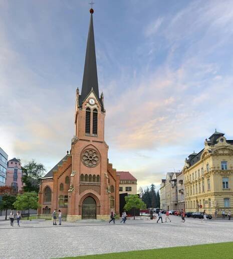 stavební úpravy Červeného kostela | atelier-r