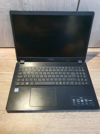 Notebook Acer Aspire 3 (A315-54K-37TH) černá na opravu/díly - Počítače a hry