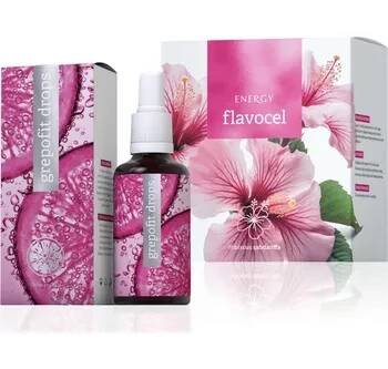 Přírodní produkt Energy Grepofit drops + Flavocel