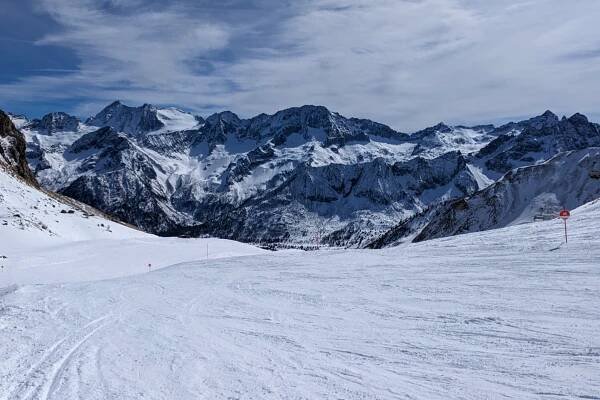 Passo del Tonale – S dětmi v báglu