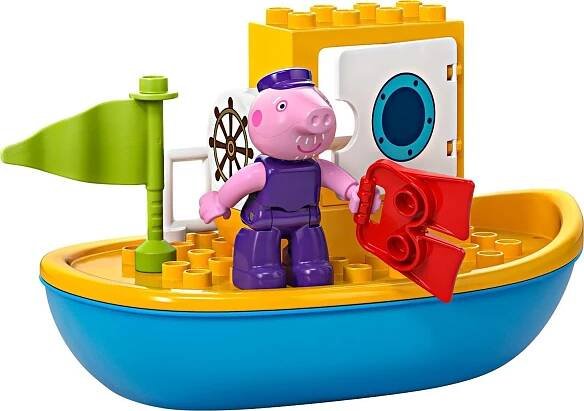 LEGO Duplo 10432 Prasátko Peppa a výlet na loďce