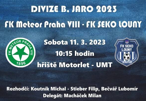 První venkovní utkání jara Louny sehrají na hřišti Meteoru | FK Louny – Fotbalový klub Louny