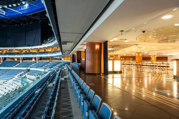 Klubová sedadla – O2 arena