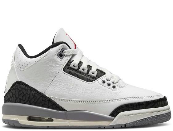 Air Jordan 3 Retro Cement Grey GS