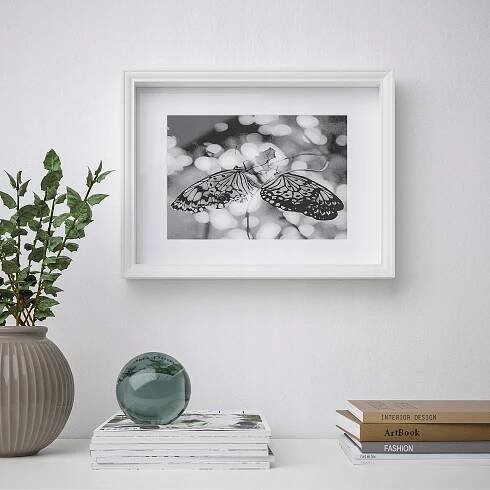 RÁMEČEK NA FOTOGRAFIE OBRAZ bílý 30x40 cm IKEA VASTANHED Značka IKEA