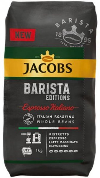 Jacobs BARISTA ESPRESSO ITALIANO zrnková káva 1000g
