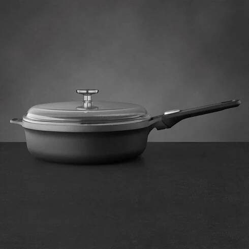 Pánev hluboká s odnímatelnou rukojetí Berghoff BF-2307305 Pánev hluboká s odnímatelnou rukojetí a poklicí GEM 28 cm (2)