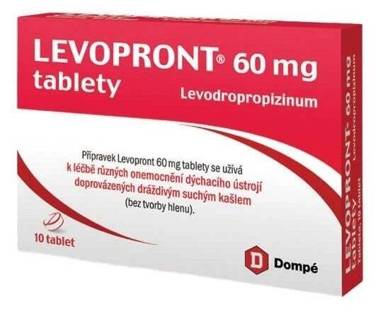 Levopront 60 mg 10 tablet