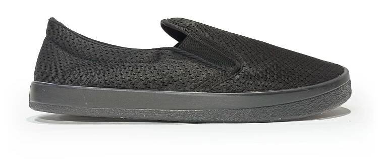ANATOMIC SLIPON SÍŤOVANÉ ALL IN ABM01 černé s černou podrážkou