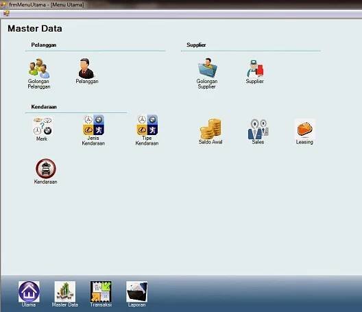 Software Showroom Mobil/Motor Bekas – NAAM -Custom Development Software-